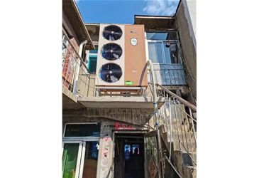 空氣能變頻機(jī)案例集中圖