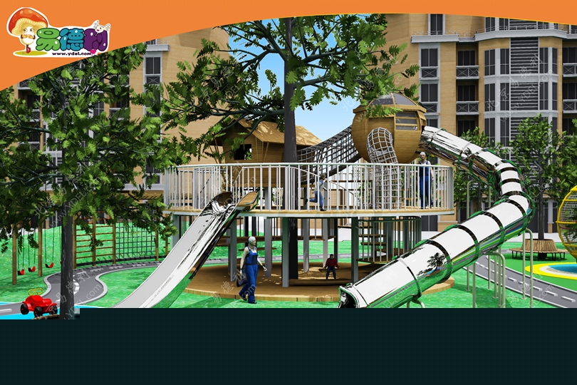 社區(qū)戶(hù)外滑梯非標(biāo)定制設(shè)備